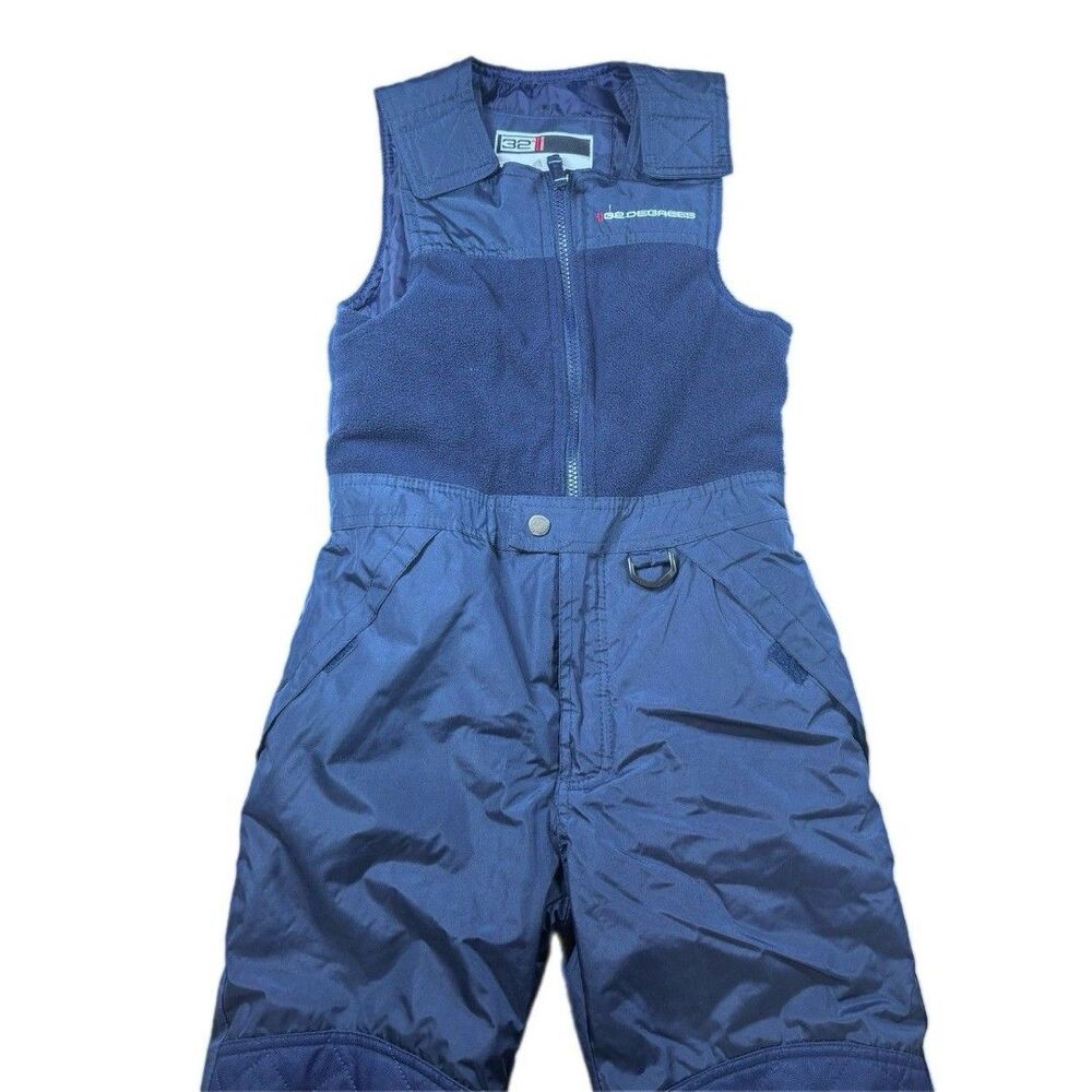 Weatherproof 32 Degrees kids' ski snow bib pants Size 6